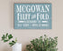 Fluff and Fold Laundry Room Sign - Personalized Custom Name Laundry Decor