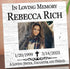In Loving Memory Plaque – Personalized Memorial Photo Sign With Name, Dates & Tribute Message