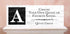 Custom Quote Sign or Plaque  – with Saying, Bible Verse, Motto or Message and Monogram Letter