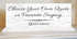 Custom Sign - Personalized Quote Saying or Inspirational Message for Shelf Mantel or Desk