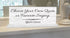 Custom Sign - Personalized Quote Saying or Inspirational Message for Shelf Mantel or Desk
