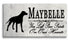 Dalmatian Memorial Stone - Custom Personalized Marble Grave Marker