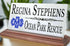 EMS Desk Nameplate - Personalized Marble Name Sign for Paramedics & First Responders