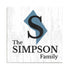 Home State Family Name Sign - Personalized Custom State Design