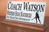 Field Hockey Coach Gift Plaque - Personalized Field Hockey Team Appreciation Award