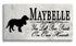 Field Spaniel Memorial Stone - Custom Personalized Marble Grave Marker