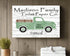 Funny Bathroom Sign - Personalized Family Name Old Fashioned Farmhouse Decor