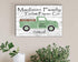 Funny Bathroom Sign - Personalized Family Name Old Fashioned Farmhouse Decor
