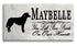 Siberian Husky Memorial Stone - Custom Personalized Marble Grave Marker