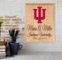 Official Indiana Class Year Plaque - IU New Student or Graduation Gift – Custom Name and Year Solid Wood Sign