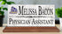 James Madison University Marble Desk Nameplate – Custom Name & Title