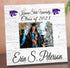 Kansas State Graduation or Class Year Picture Frame Plaque – Custom - Upload Your Photo, Name & Class Year – 10.5"x10.5"