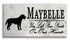 Lab Memorial Stone - You Left Paw Prints On Our Hearts - Labrador