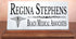 Personalized Medical Desk Nameplate - Custom Marble Plaque for Doctors & Healthcare Staff