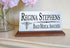 Personalized Medical Desk Nameplate - Custom Marble Plaque for Doctors & Healthcare Staff
