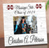 Mississippi State Personalized Graduation Picture Frame Plaque – Upload Your Photo, Name & Class Year – 10.5"x10.5"