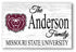 Missouri State Family Name Sign – Personalized Wood Plaque for Alumni or Graduation