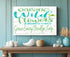 Mom of Girls Gift Sign - Personalized with Daughters Names Custom Wood