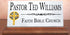 Church Desk Nameplate – Custom Marble Gift for Clergy, Pastors & Church Staff