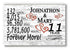 11th Anniversary Gift - Personalized Wood Sign for Husband, Wife or Couple - 11 Year