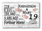 Personalized 19 Year Anniversary Gift – Custom Couple’s Names | Solid Wood “Forever More” Sign