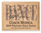 Personalized Dance Plaque – Custom Signable Team Gift for Seniors & Coaches – Solid Maple Wood