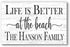 Personalized Lake House Sign – “Life Is Better on the Lake” | Custom Family Name Wall Art
