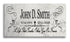 Loved One Memorial Stone - Personalized Marble Plaque for Garden or Home
