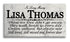 Loved One Memorial Stone - Personalized Marble Remembrance Plaque