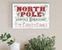 Personalized Santa's Workshop Wood Christmas Sign