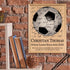 Soccer Award Plaque - Custom Signable Team Gift - Solid Wood