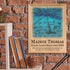 Swimming Award Plaque - Custom Signable Team Gift - Solid Wood
