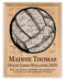 Personalized Volleyball Plaque – Custom Signable Team Gift for Seniors & Coaches – Solid Maple Wood
