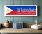 Philippine Flag Sign Family Name Filipino Housewarming or Wedding Gift