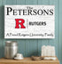 Rutgers Family Name Sign – Personalized Rutgers University Wood Wall Sign
