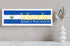 El Salvador Flag Sign - Personalized Family Name - Custom Wood Salvadoran Heritage Gift
