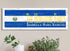 El Salvador Flag Sign - Personalized Family Name - Custom Wood Salvadoran Heritage Gift