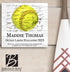 Personalized Softball Award Plaque for Players or Coaches
