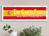 Spanish Flag Family Name Sign – Personalized Spain Heritage Plaque with Custom Names