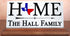 Texas HOME Shelf Sign – Personalized Family Name Decor With Lone Star Design