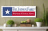 Texas Flag Sign - Personalized Family Name & Established Date - Custom Wood
