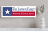 Texas Flag Sign - Personalized Family Name & Established Date - Custom Wood