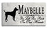Thai Ridgeback Memorial Stone - Custom Personalized Marble Grave Marker