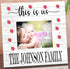 This Is Us Wood Photo Plaque - Personalized Family Gift with Your Printed Picture