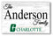 Custom UNC Charlotte Family Name Sign – Personalized University of North Carolina Wall Art | Official Alumni or Graduation Gift