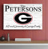 Georgia Bulldogs Family Name Sign – Personalized University of Georgia Wood Plaque for Alumni or Graduation