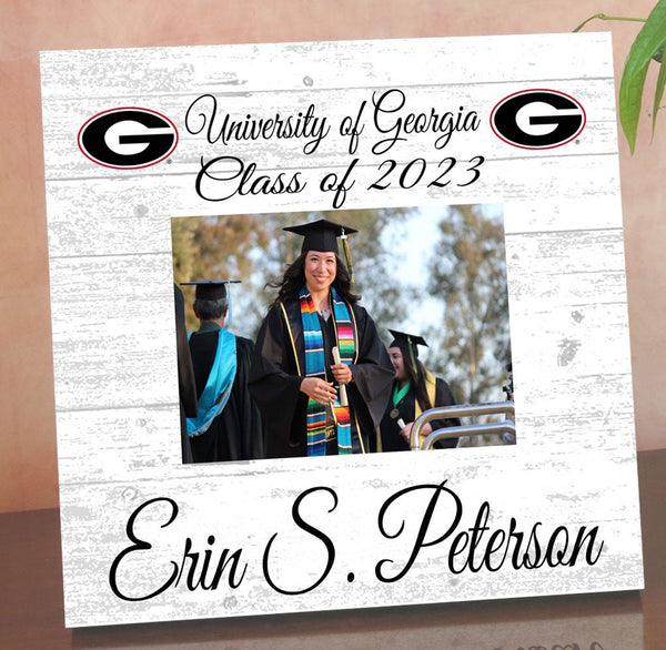 University of Georgia Frame with Printed Photo - UGA Class Year Frame or Graduation Gift