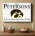 University of Iowa Family Name Sign – Personalized Hawkeyes Wood Plaque for Alumni or Graduation