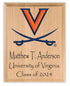 Official University of Virginia Class Year Plaque - New Student or UVA Graduation Gift – Solid Wood