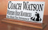 Wrestling Coach Gift Plaque - Personalized Wrestling Team Appreciation Award